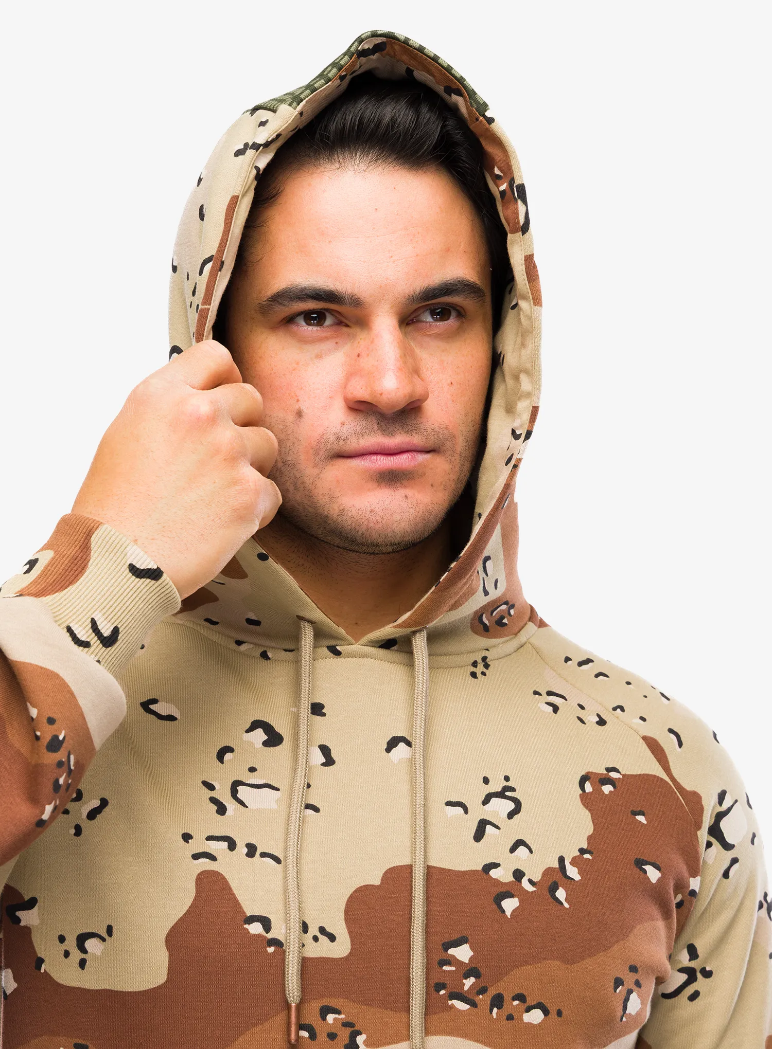 Mikina s kapucí Helikon-Tex Hoodie 6 Color&DNC - color desert