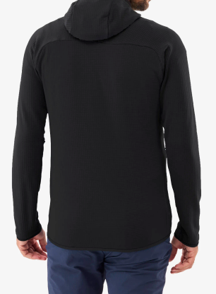 Mikina s kapucí Millet Fusion Grid Hoodie - black/noir
