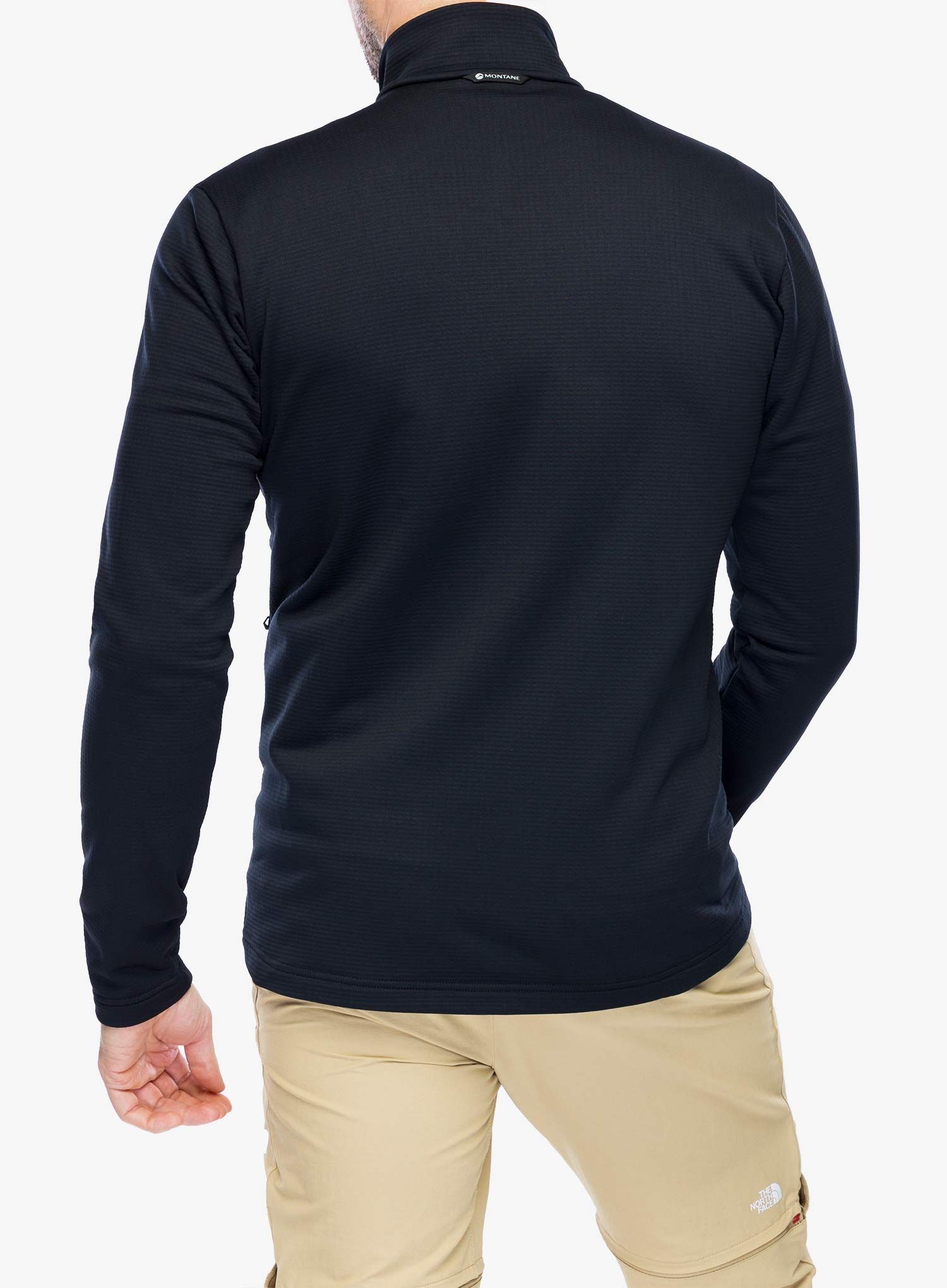 Rozepínací mikina Montane Protium Jacket - black/black