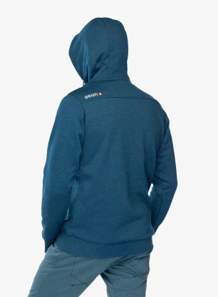 Mikina s kapucí Ocun Hoodie - blue opal/excalibur