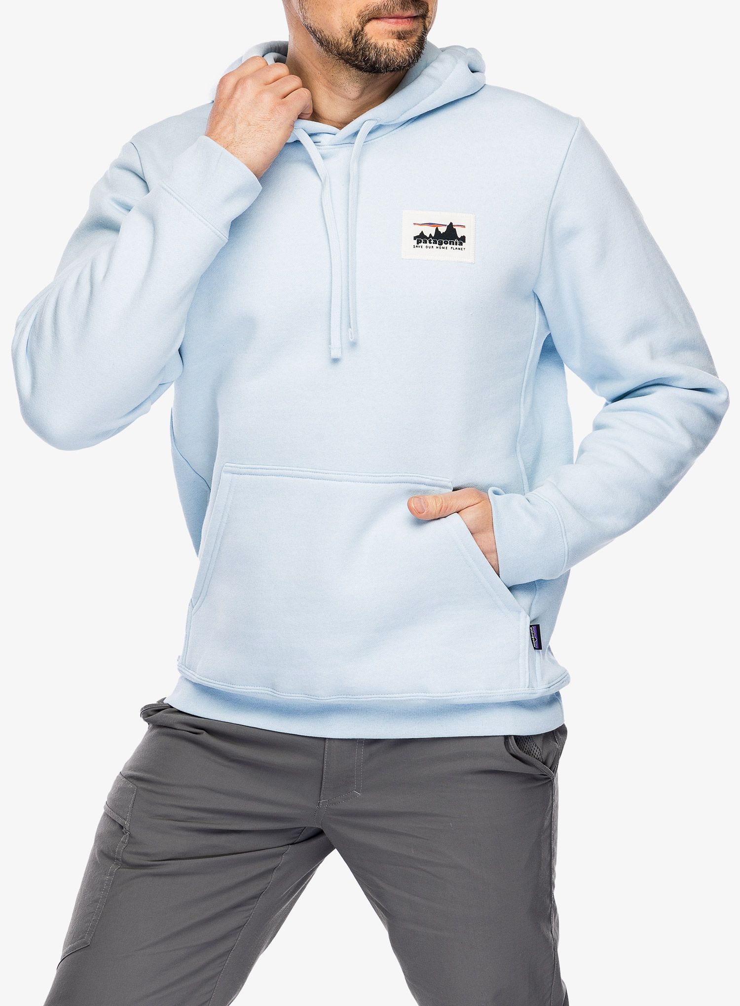 Mikina s kapucí Patagonia 73 Skyline Uprisal Hoody - chilled blue