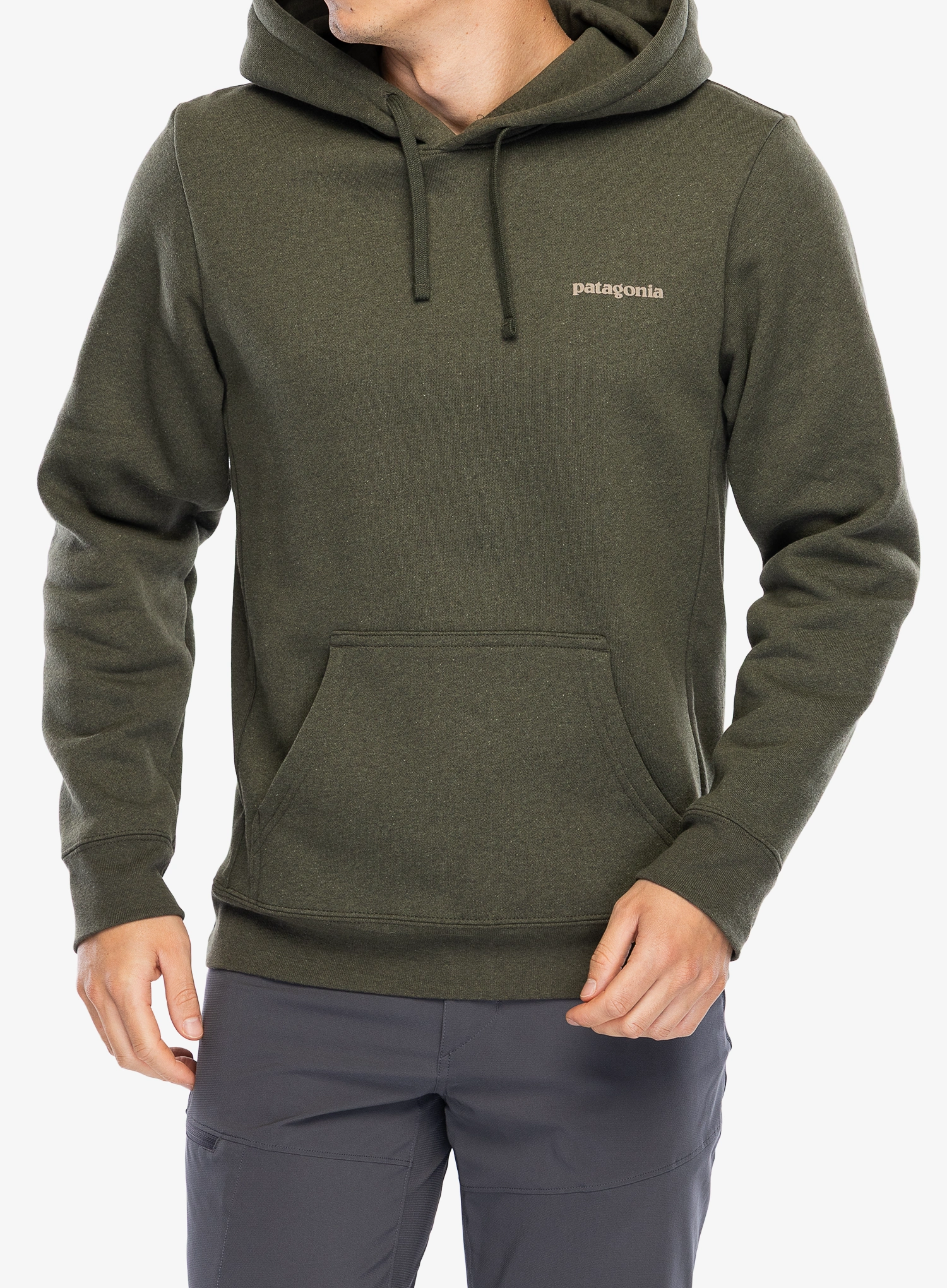 Mikina s kapucí Patagonia Boardshort Logo Uprisal Hoody - basin green