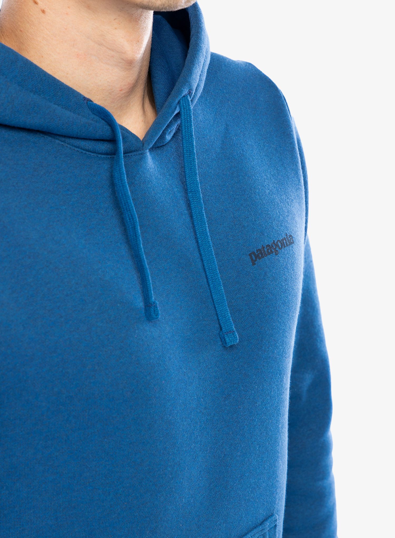 Mikina s kapucí Patagonia Boardshort Logo Uprisal Hoody - endles blue