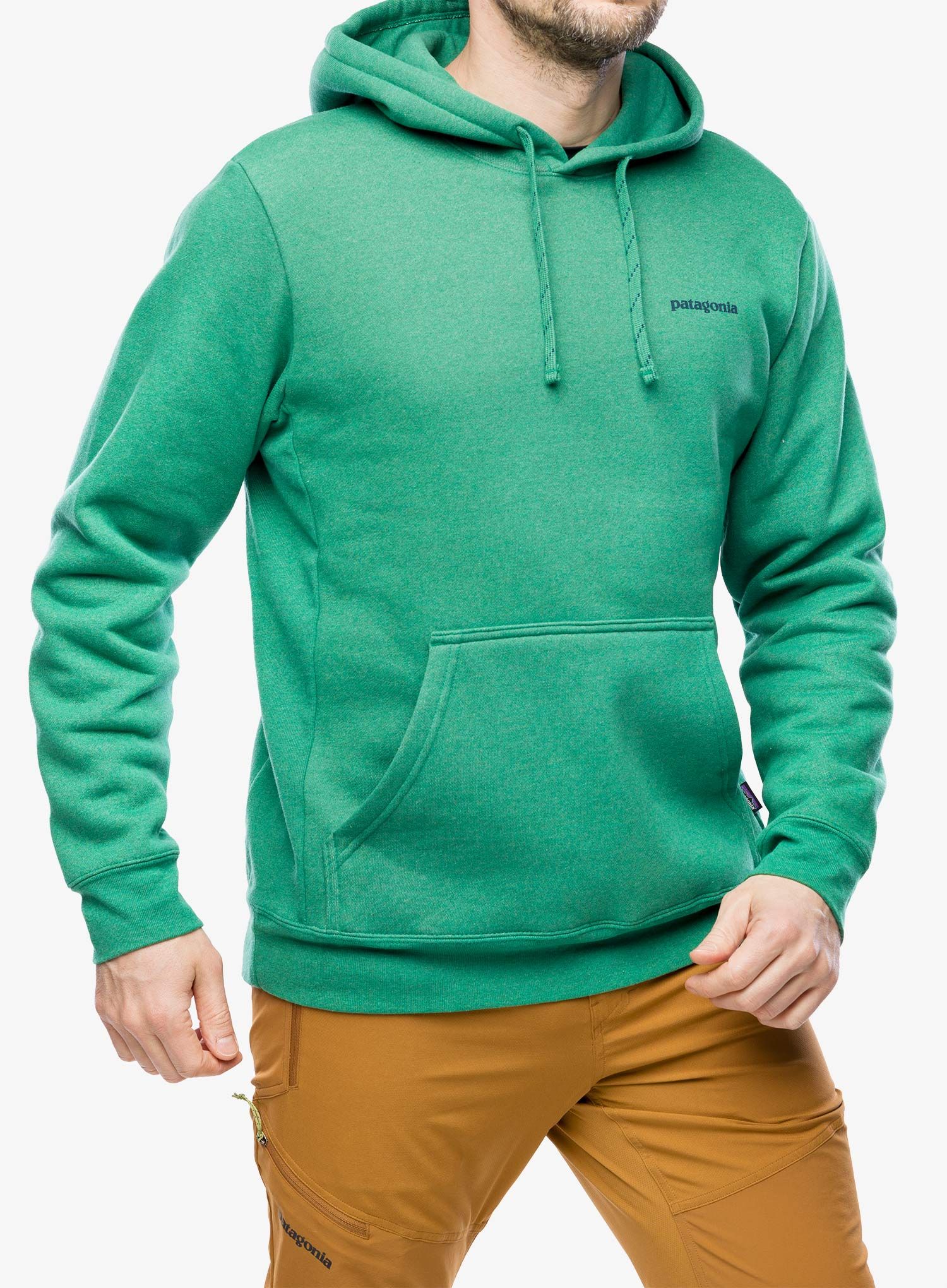 Mikina s kapucí Patagonia Boardshort Logo Uprisal Hoody - gather green