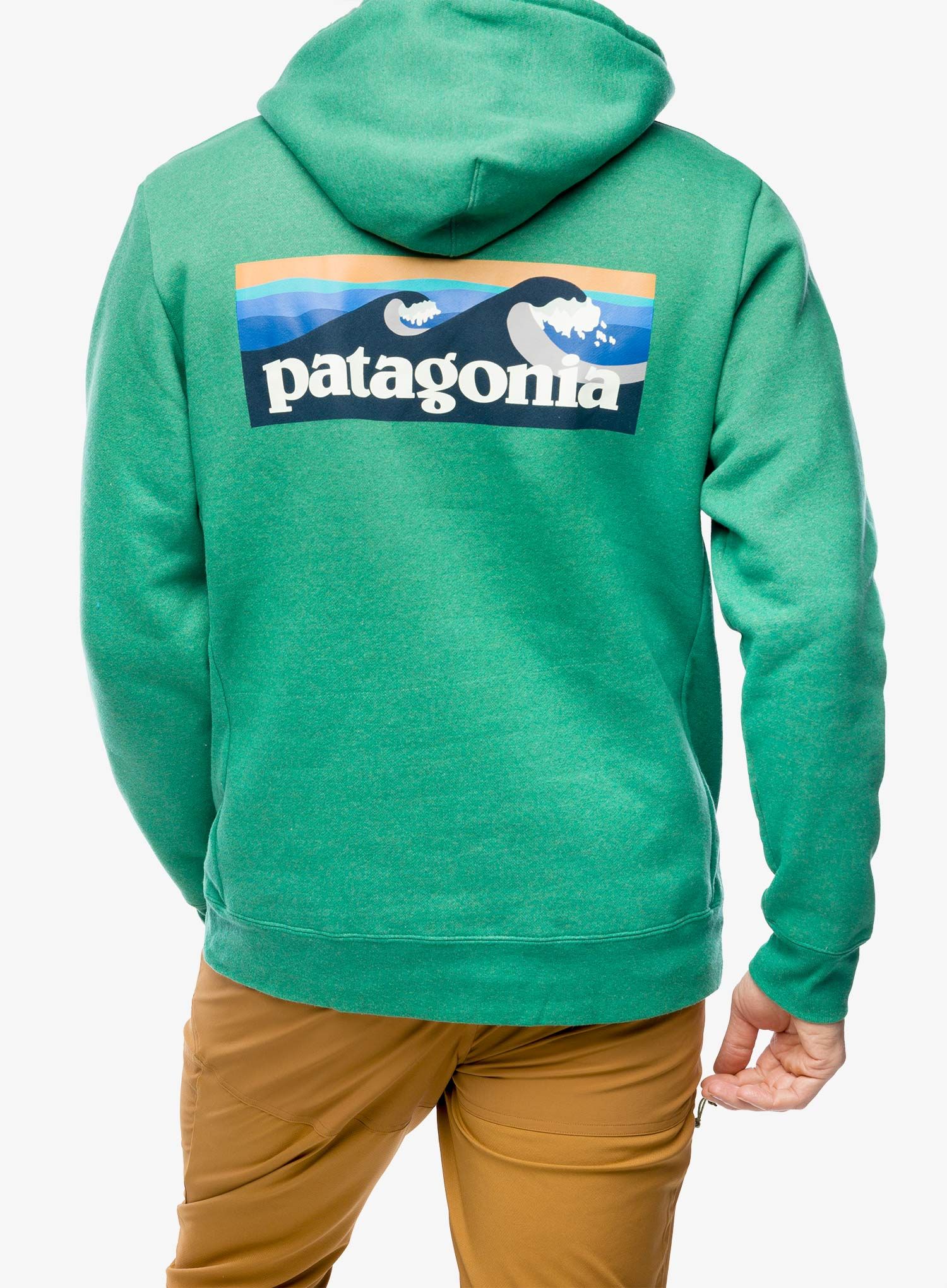Mikina s kapucí Patagonia Boardshort Logo Uprisal Hoody - gather green