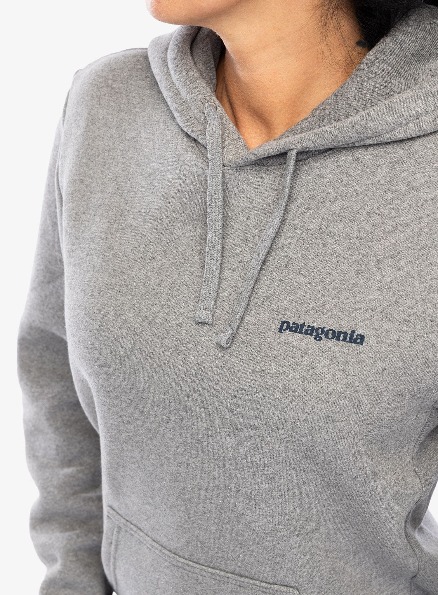Mikina s kapucí Patagonia Boardshort Logo Uprisal Hoody - gravel heather