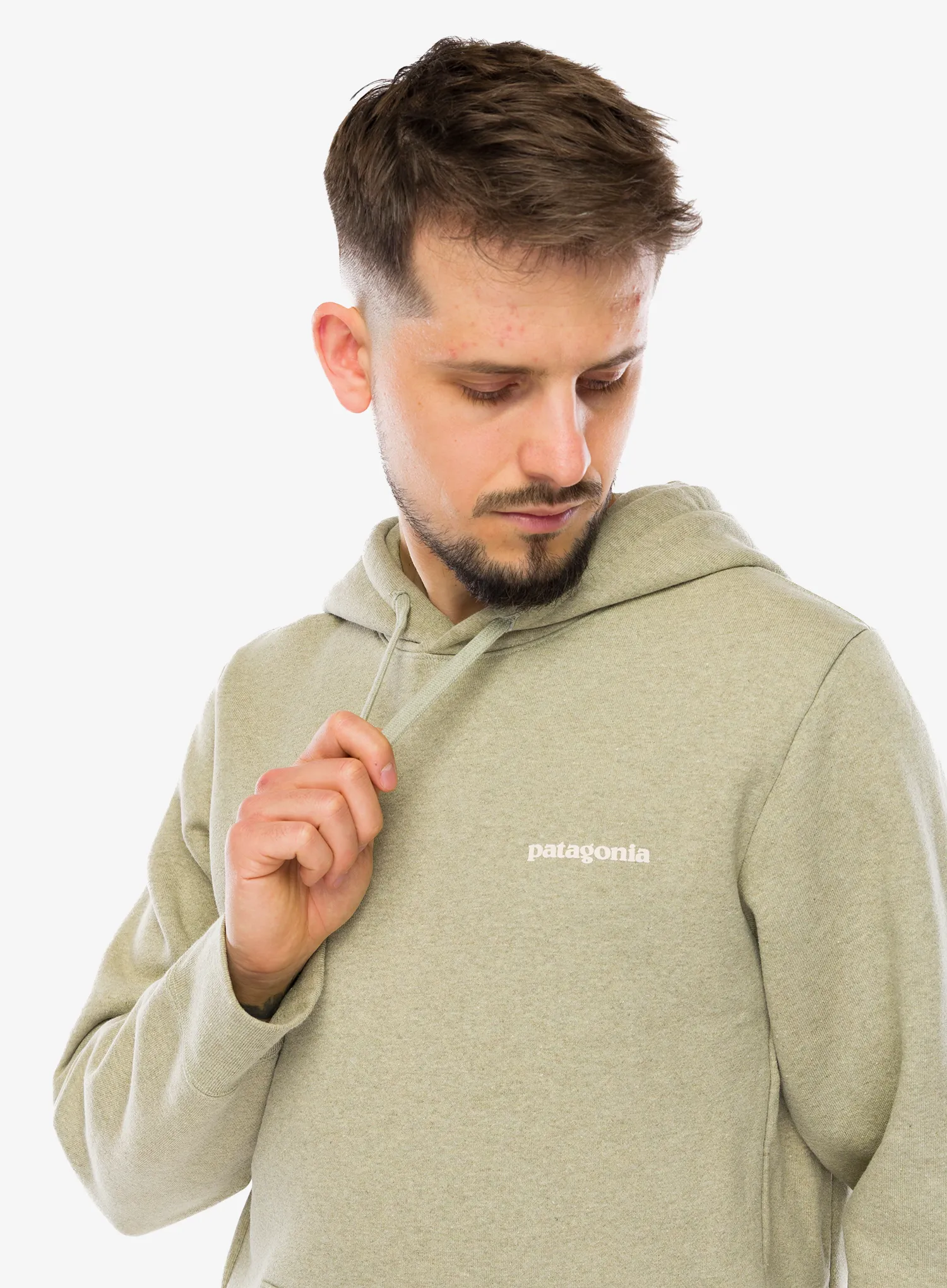 Mikina s kapucí Patagonia Boardshort Logo Uprisal Hoody - gumtree green