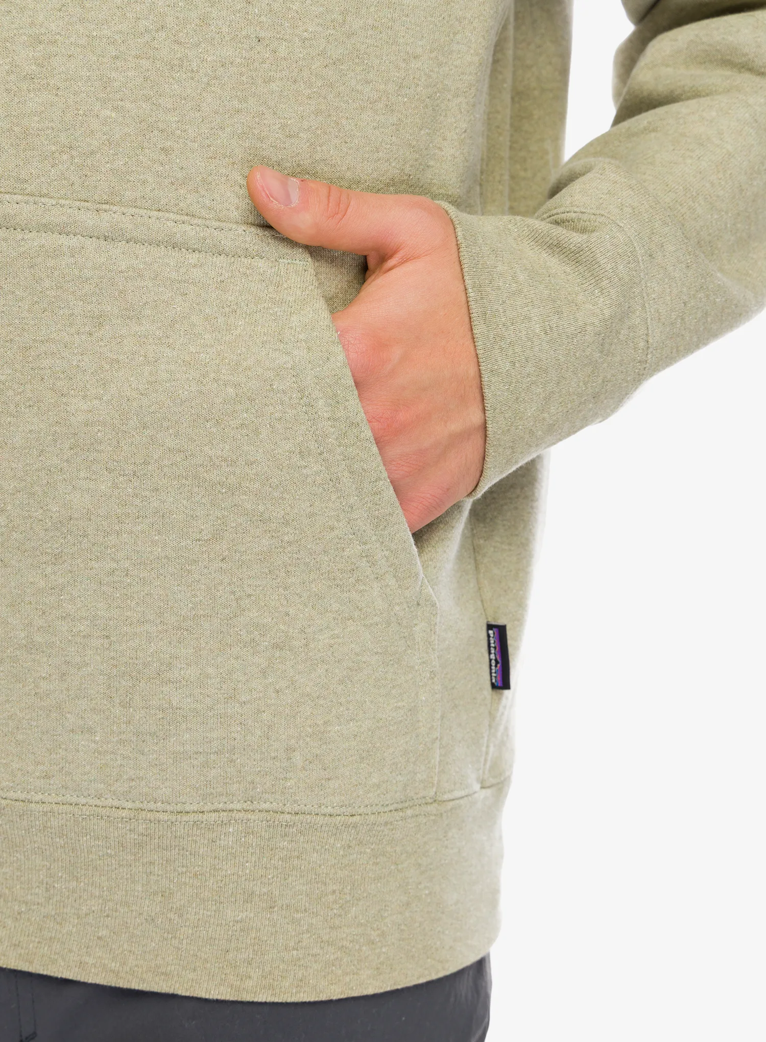 Mikina s kapucí Patagonia Boardshort Logo Uprisal Hoody - gumtree green
