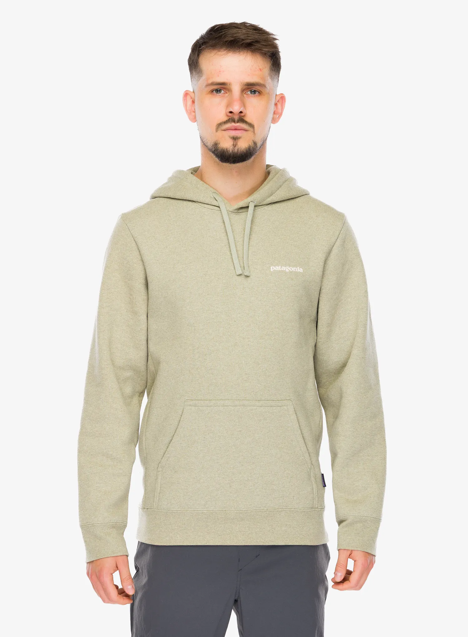 Mikina s kapucí Patagonia Boardshort Logo Uprisal Hoody - gumtree green