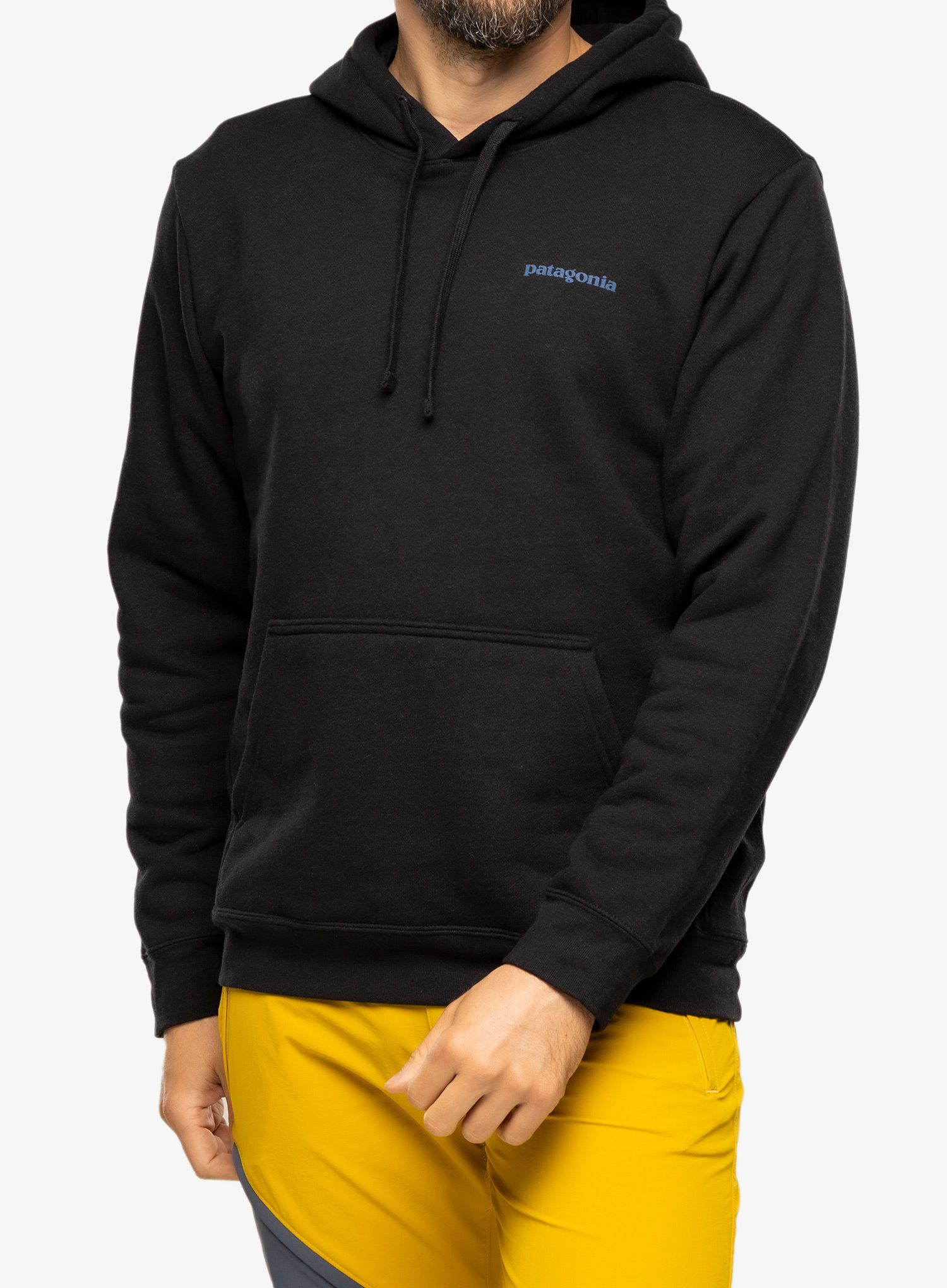 Mikina s kapucí Patagonia Boardshort Logo Uprisal Hoody - ink black