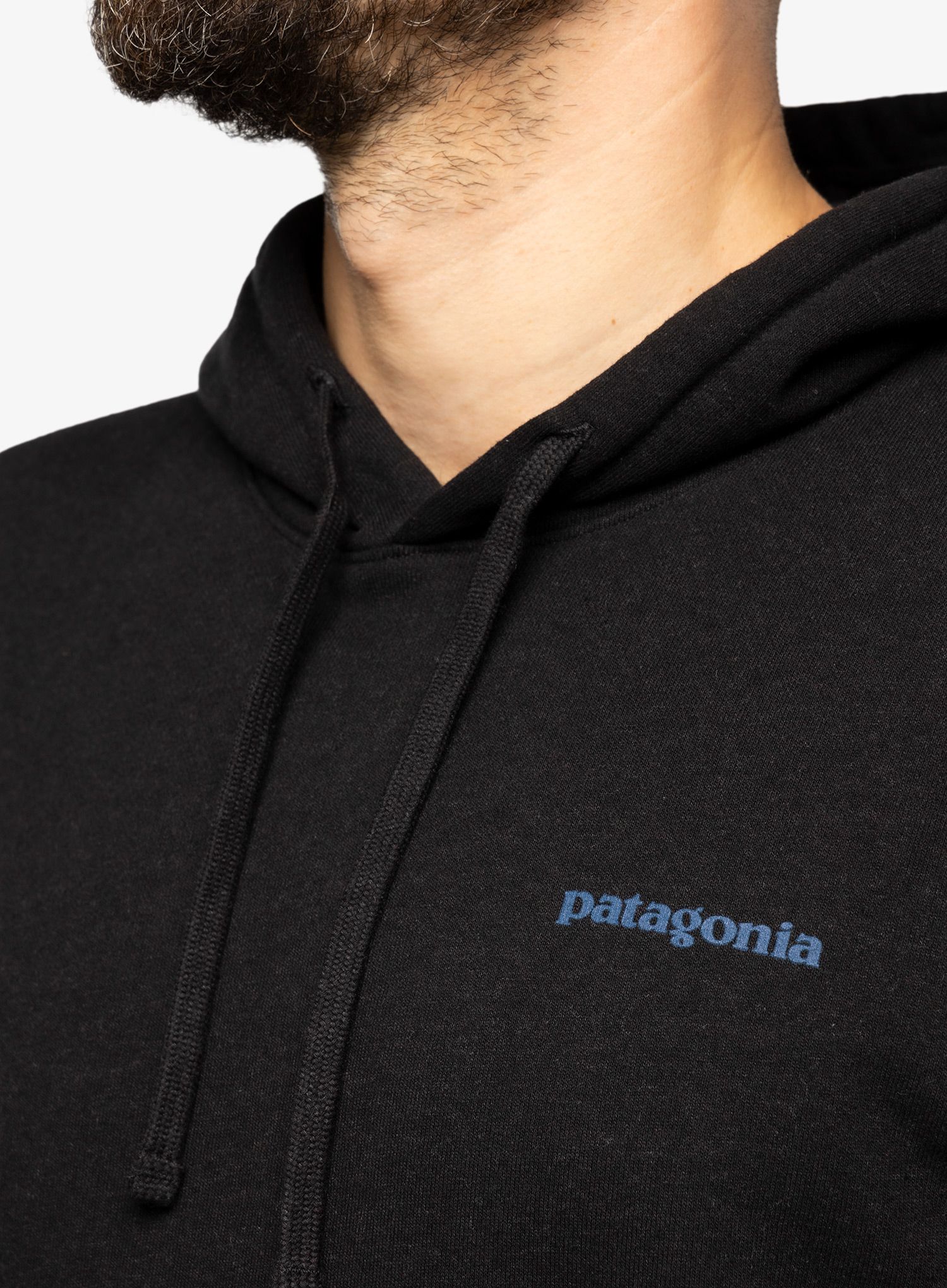Mikina s kapucí Patagonia Boardshort Logo Uprisal Hoody - ink black