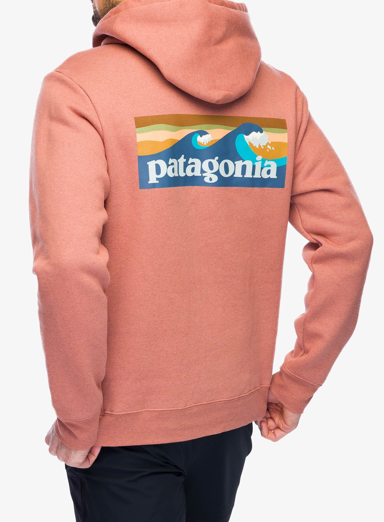 Mikina s kapucí Patagonia Boardshort Logo Uprisal Hoody - sienna clay