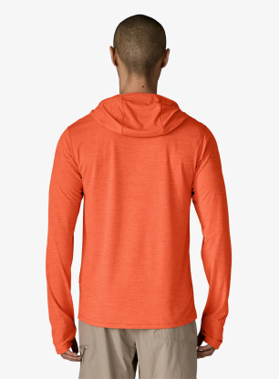 Mikina s kapucí Patagonia Cap Cool Sun Hoody - coal org/light coal org x-dye