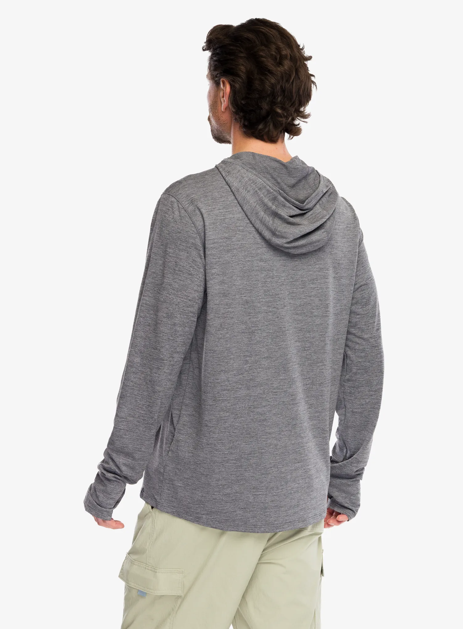 Mikina s kapucí Patagonia Cap Cool Sun Hoody - forge grey/noble grey x-dye