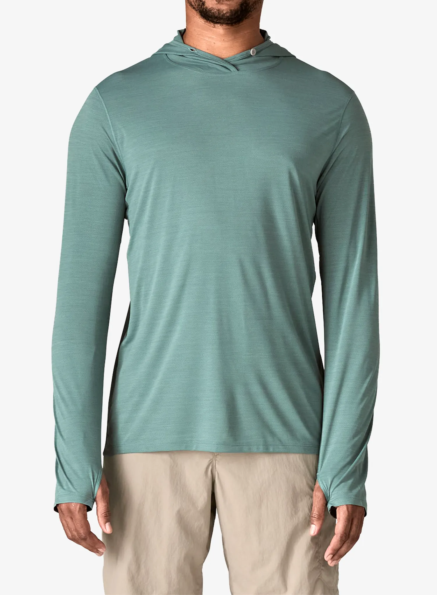 Mikina s kapucí Patagonia Cap Cool Ultra Hoody - blue sage/blue sage x-dye