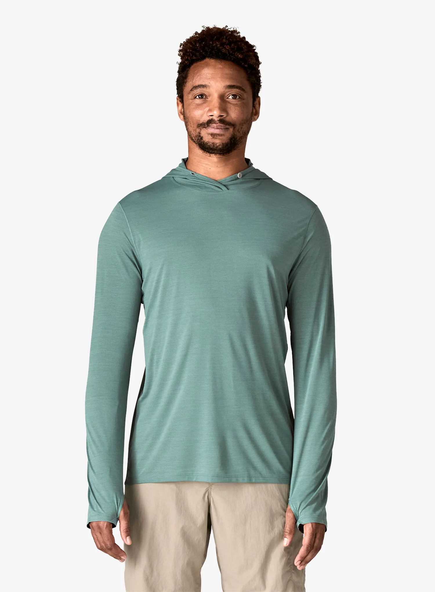 Mikina s kapucí Patagonia Cap Cool Ultra Hoody - blue sage/blue sage x-dye