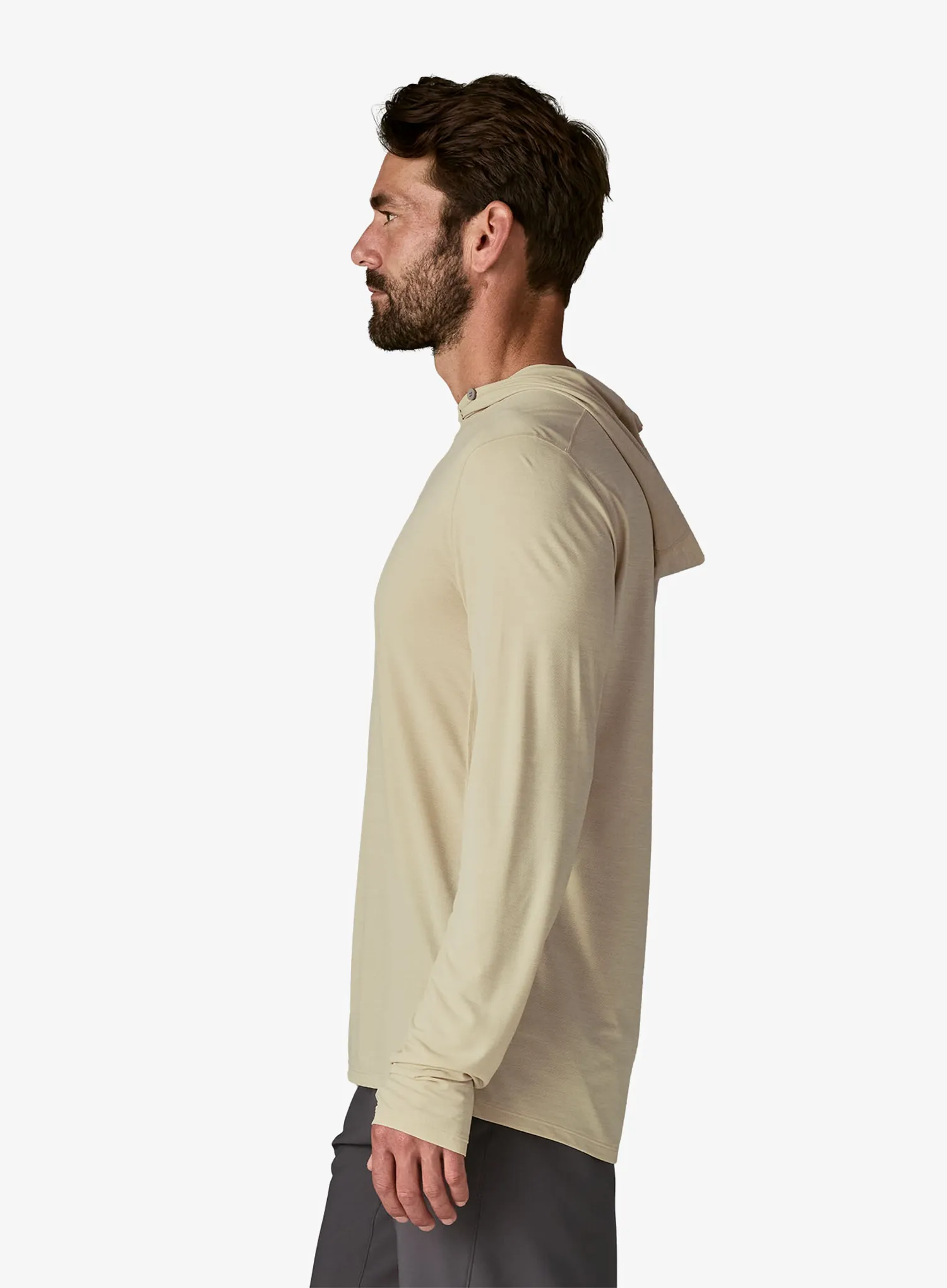 Mikina s kapucí Patagonia Cap Cool Ultra Hoody - pumice/dyno white x-dye