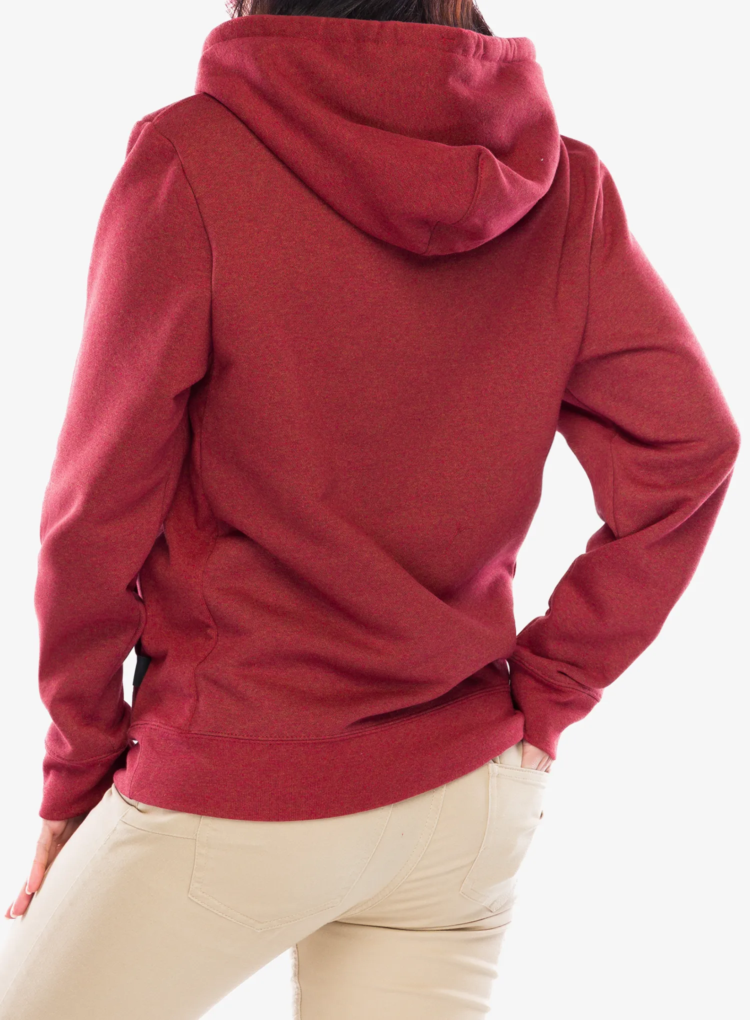 Mikina s kapucí Patagonia Fitz Roy Icon Uprisal Hoody - mangrove red