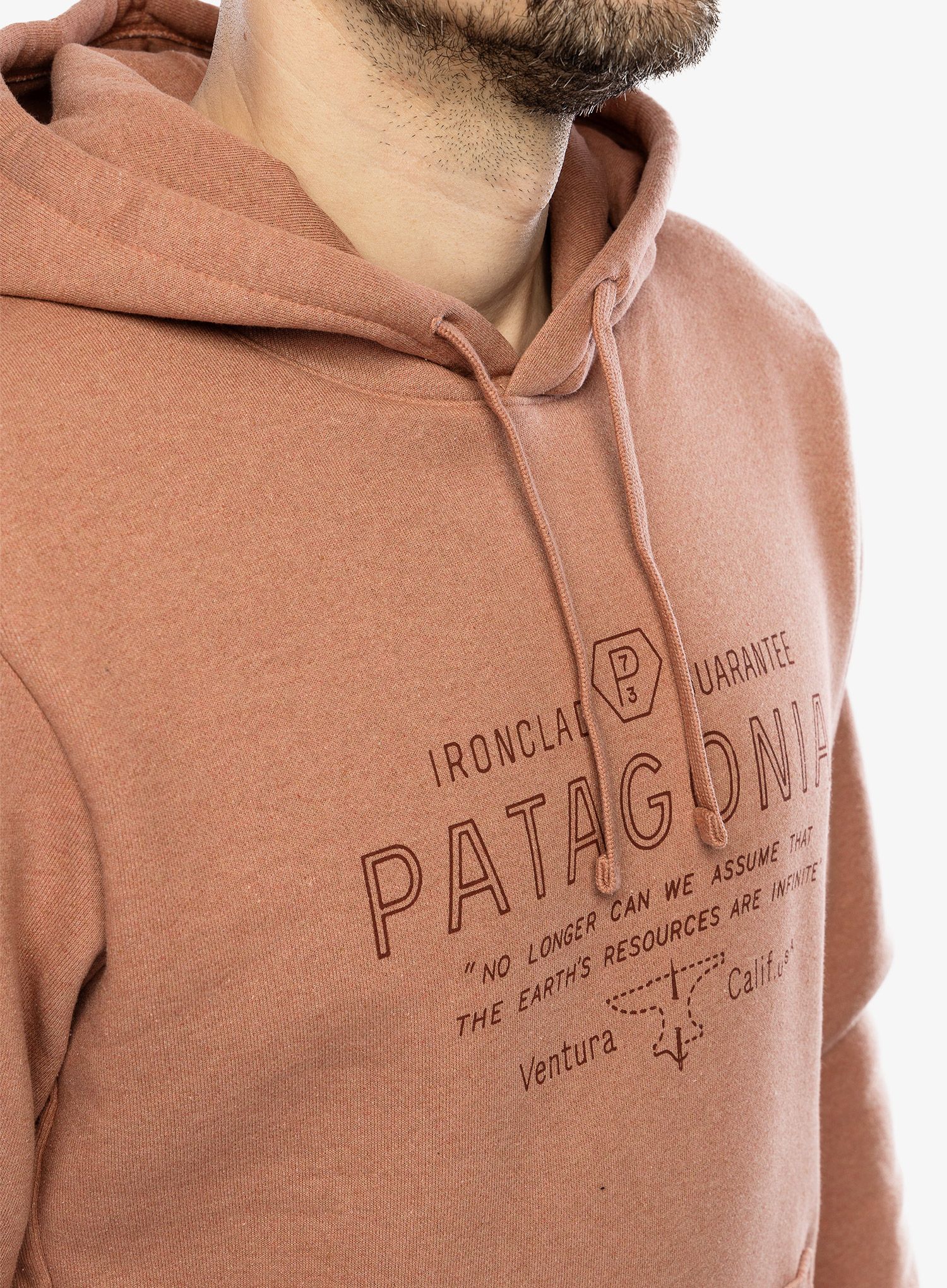 Mikina s kapucí Patagonia Forge Mark Uprisal Hoody - sienna clay