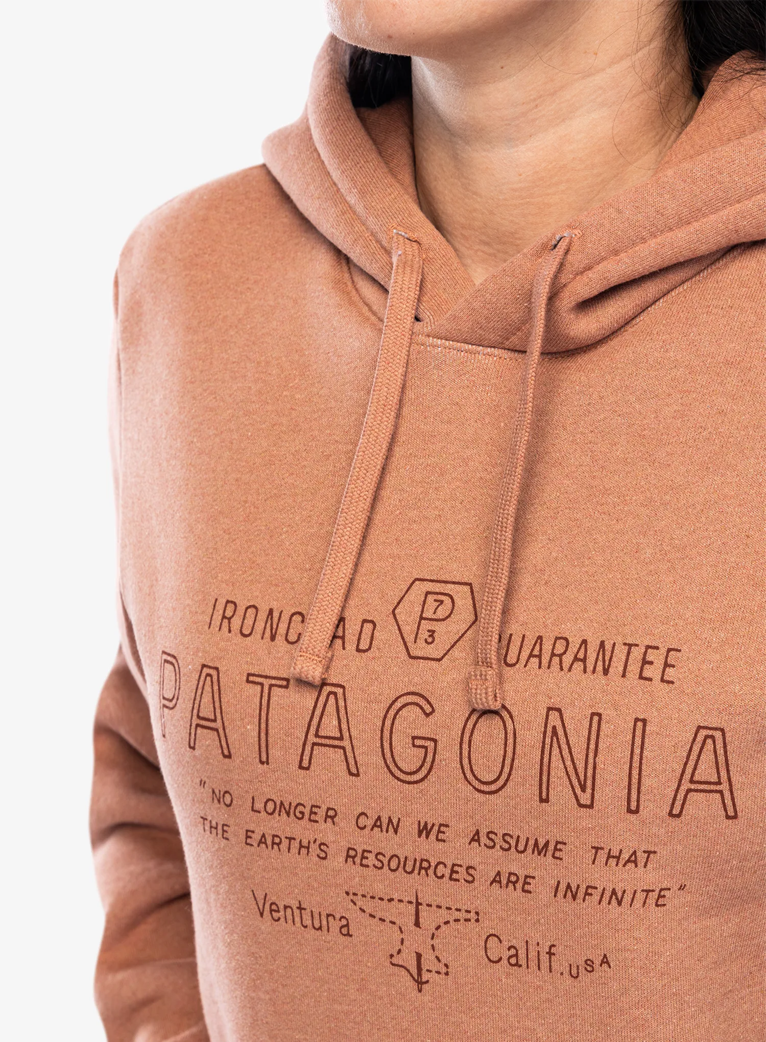 Mikina s kapucí Patagonia Forge Mark Uprisal Hoody - sienna clay