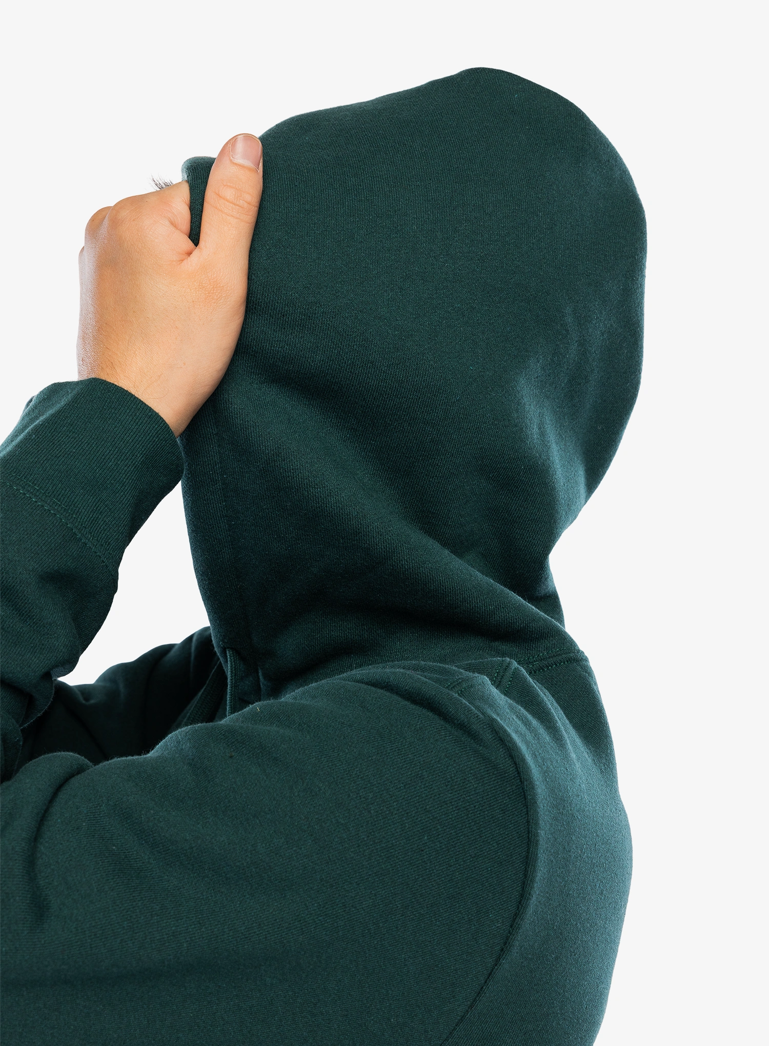 Mikina s kapucí Patagonia P-6 Logo Uprisal Hoody - cascade green