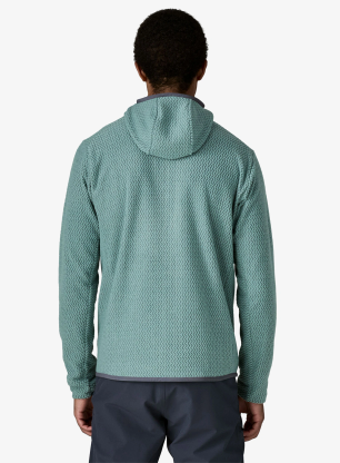 Mikina s kapucí Patagonia R1 Air Full-Zip Hoody - blue sage