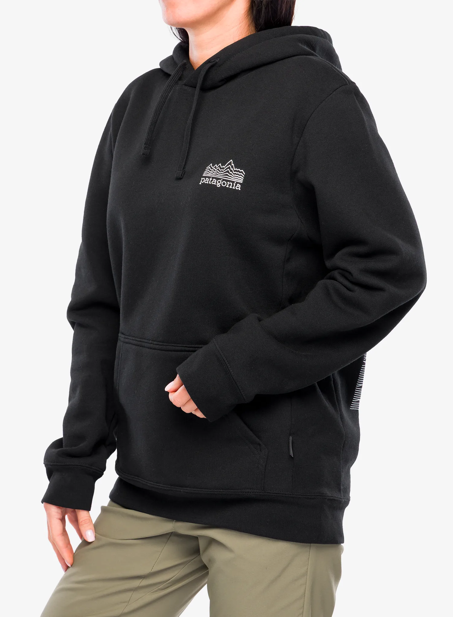 Mikina s kapucí Patagonia Strataspire Uprisal Hoody - black