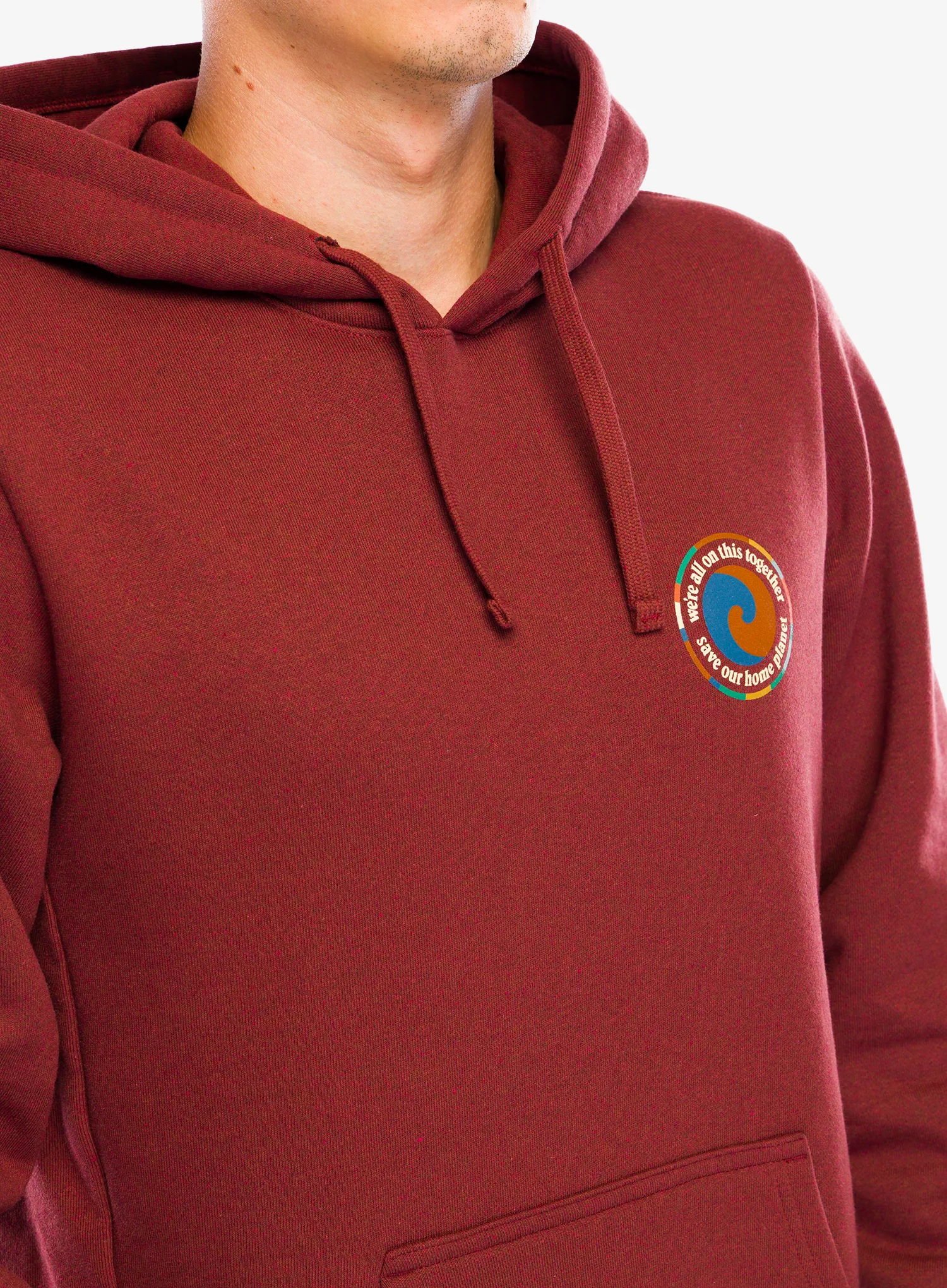 Mikina s kapucí Patagonia Unity Fitz Uprisal Hoody - dried vanilla