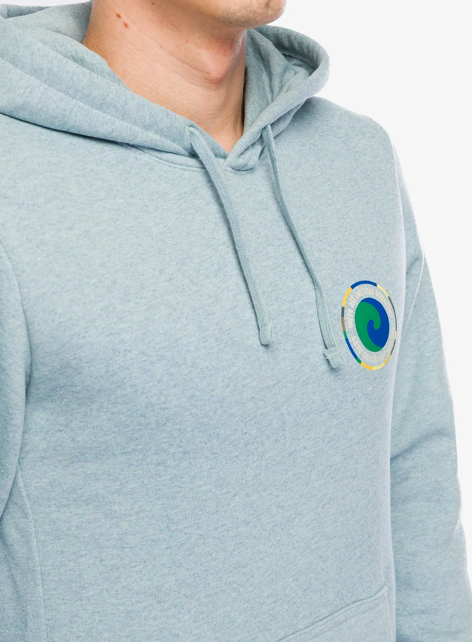 Mikina s kapucí Patagonia Unity Fitz Uprisal Hoody - thermal blue