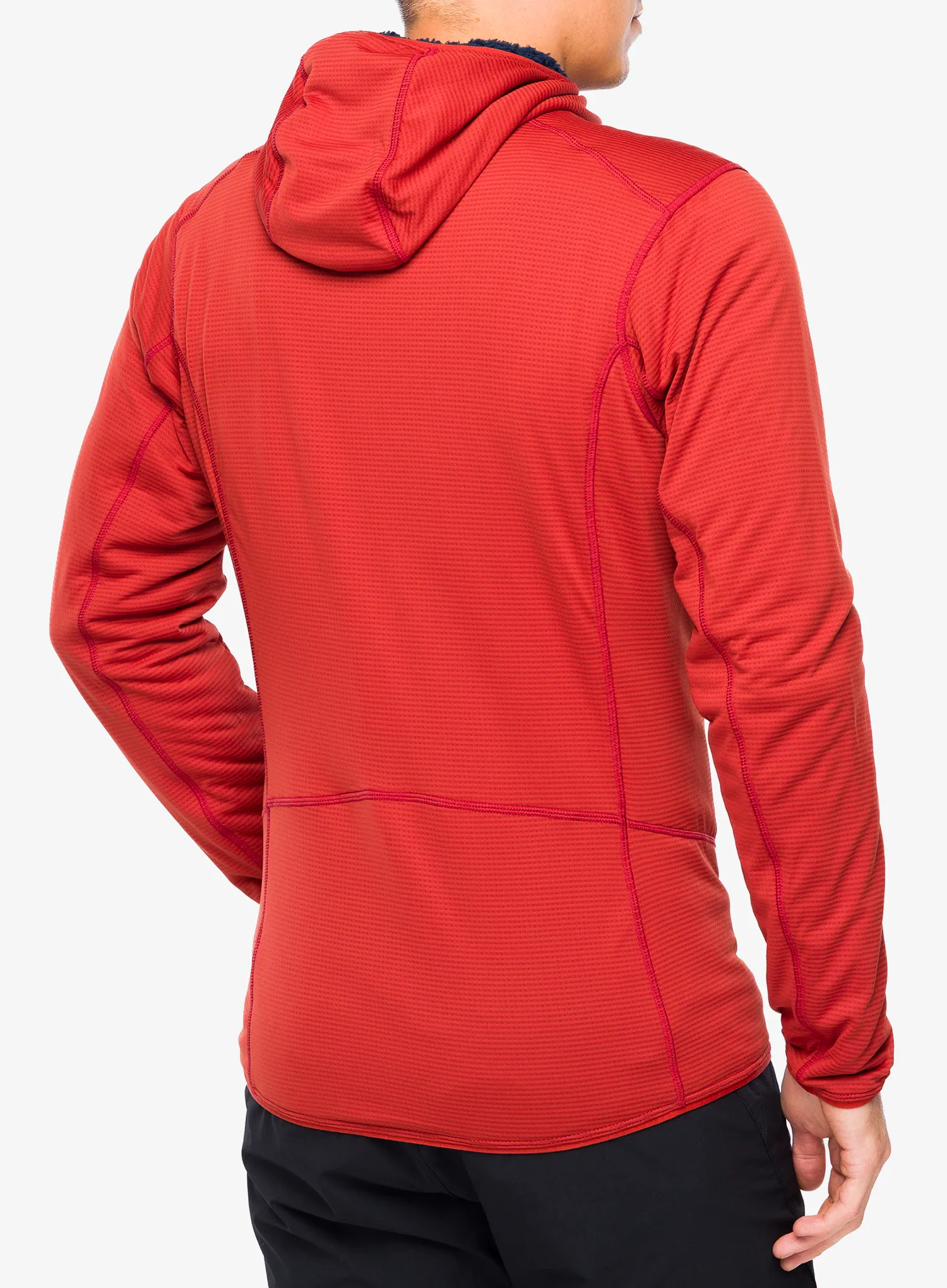 Mikina s kapucí Rab Evolute Hoody - tuscan red
