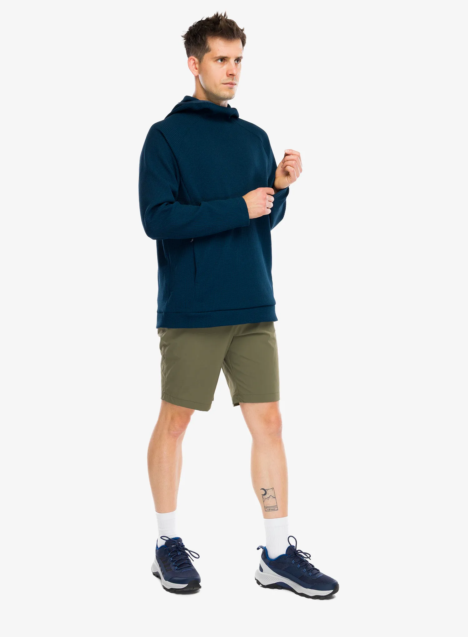 Mikina s kapucí Rab Hepton Pullover Hoody - tempest blue