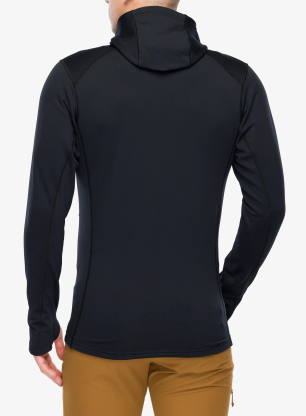 Mikina s kapucí Rab Superflux Hoody - black