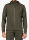Mikina s kapucí Rossignol Mid Layer Full-Zip Hoodie - olive shadow