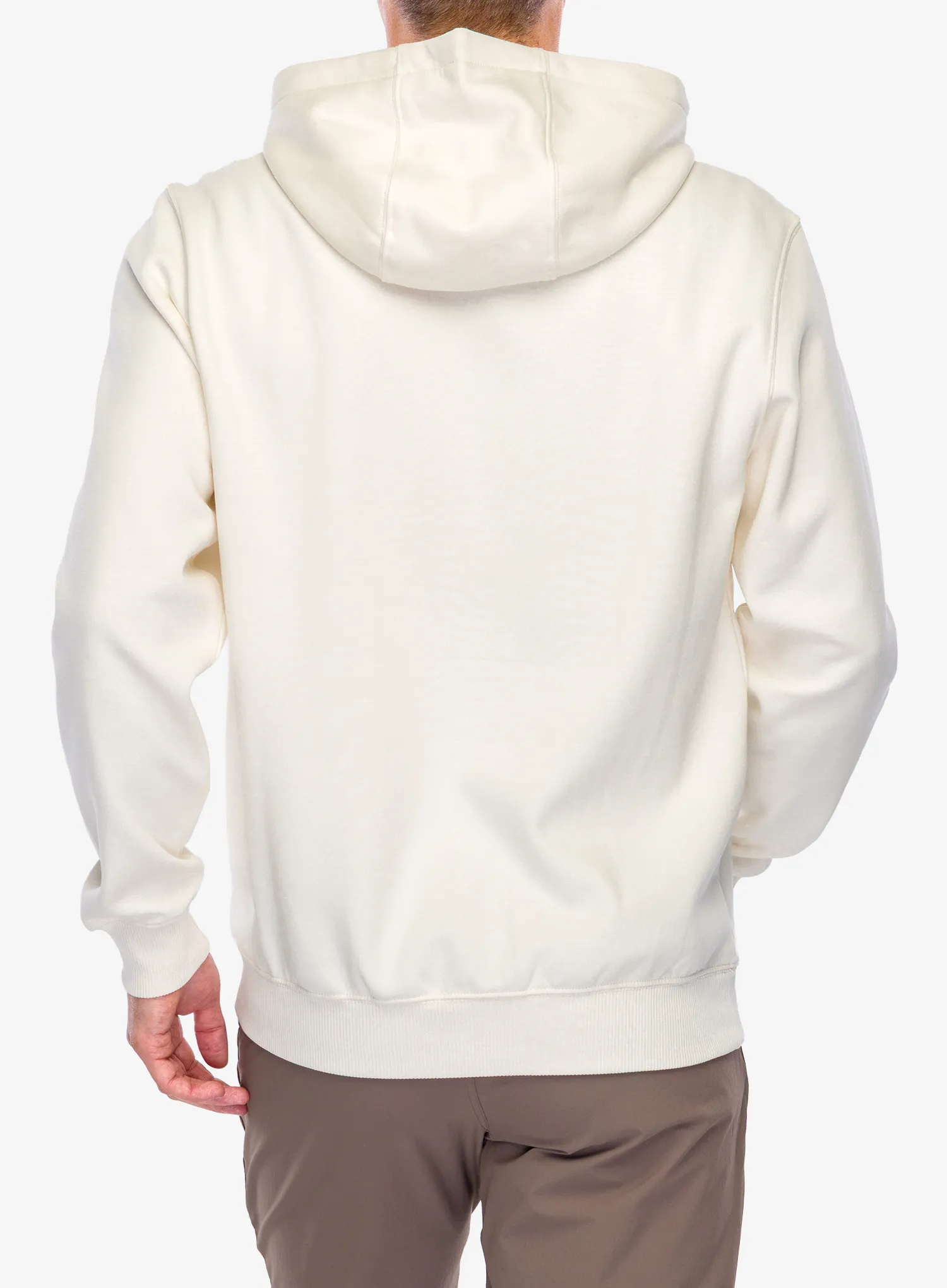 Mikina s kapucí Salomon Hoodie - whisper white