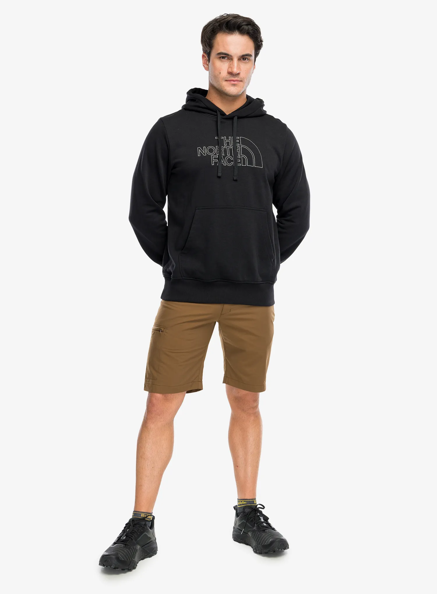Mikina s kapucí The North Face Drew Peak Light Hoodie - black/anthracite