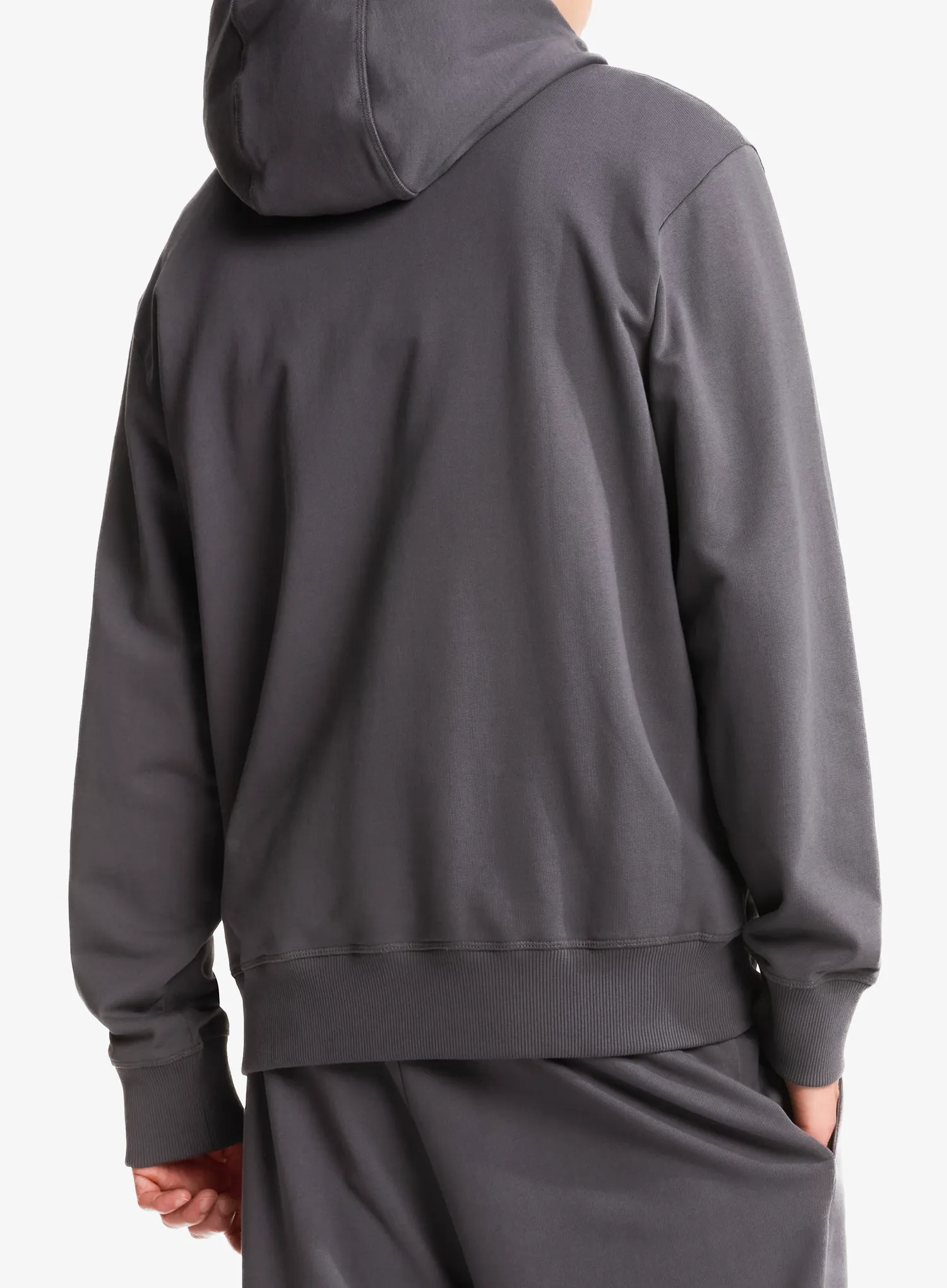 Mikina s kapucí The North Face Essential Light Relaxed Hoodie - anthracite grey
