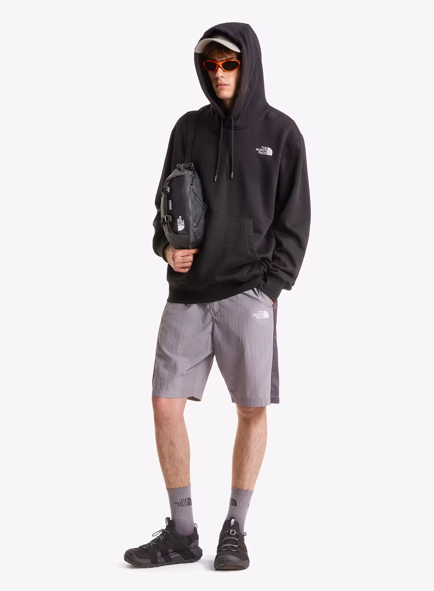 Mikina s kapucí The North Face Essential Relaxed Hoodie - tnf black