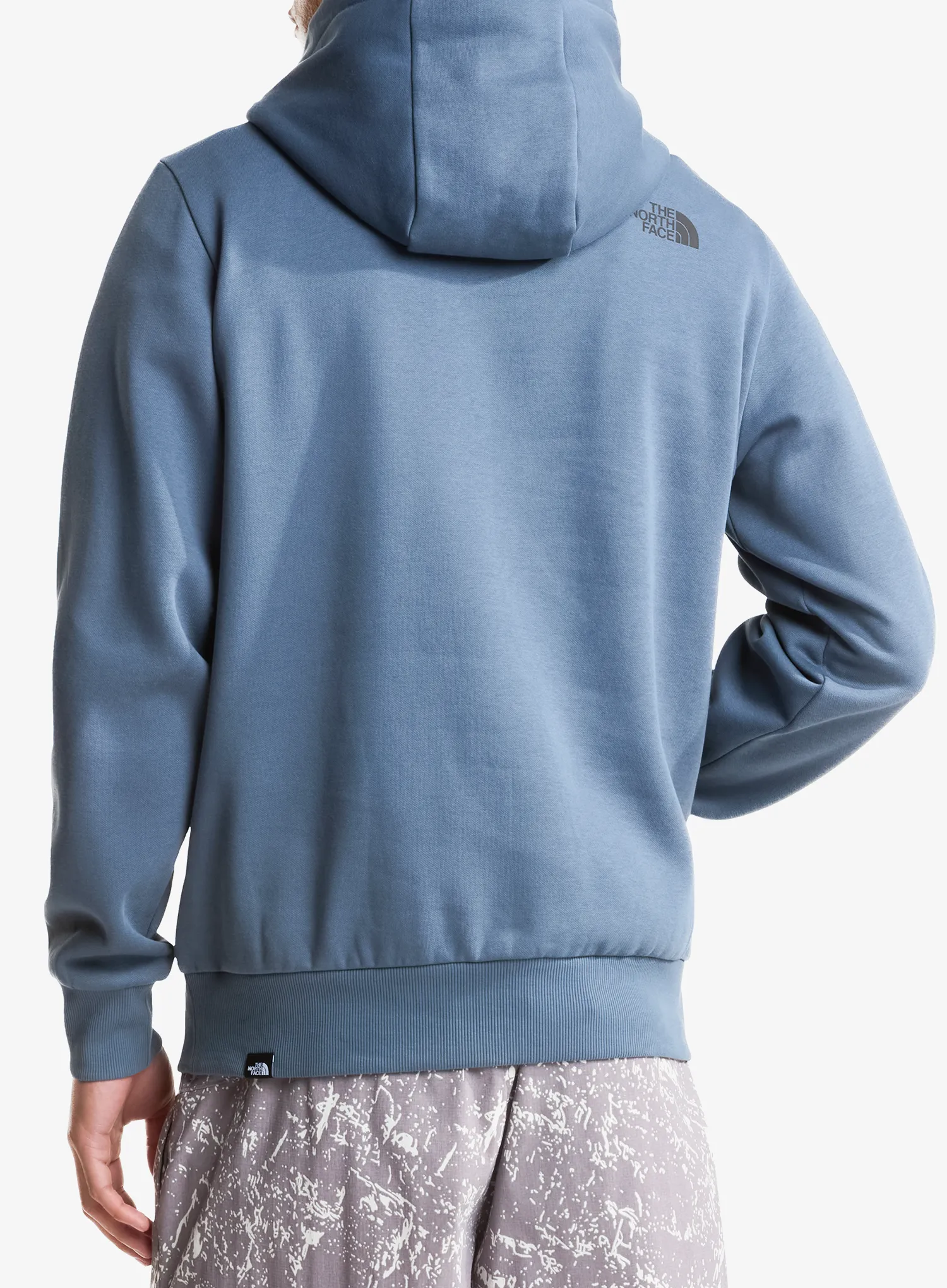 Mikina s kapucí The North Face Evolution Box Half Dome Regular Hoodie - granite grey