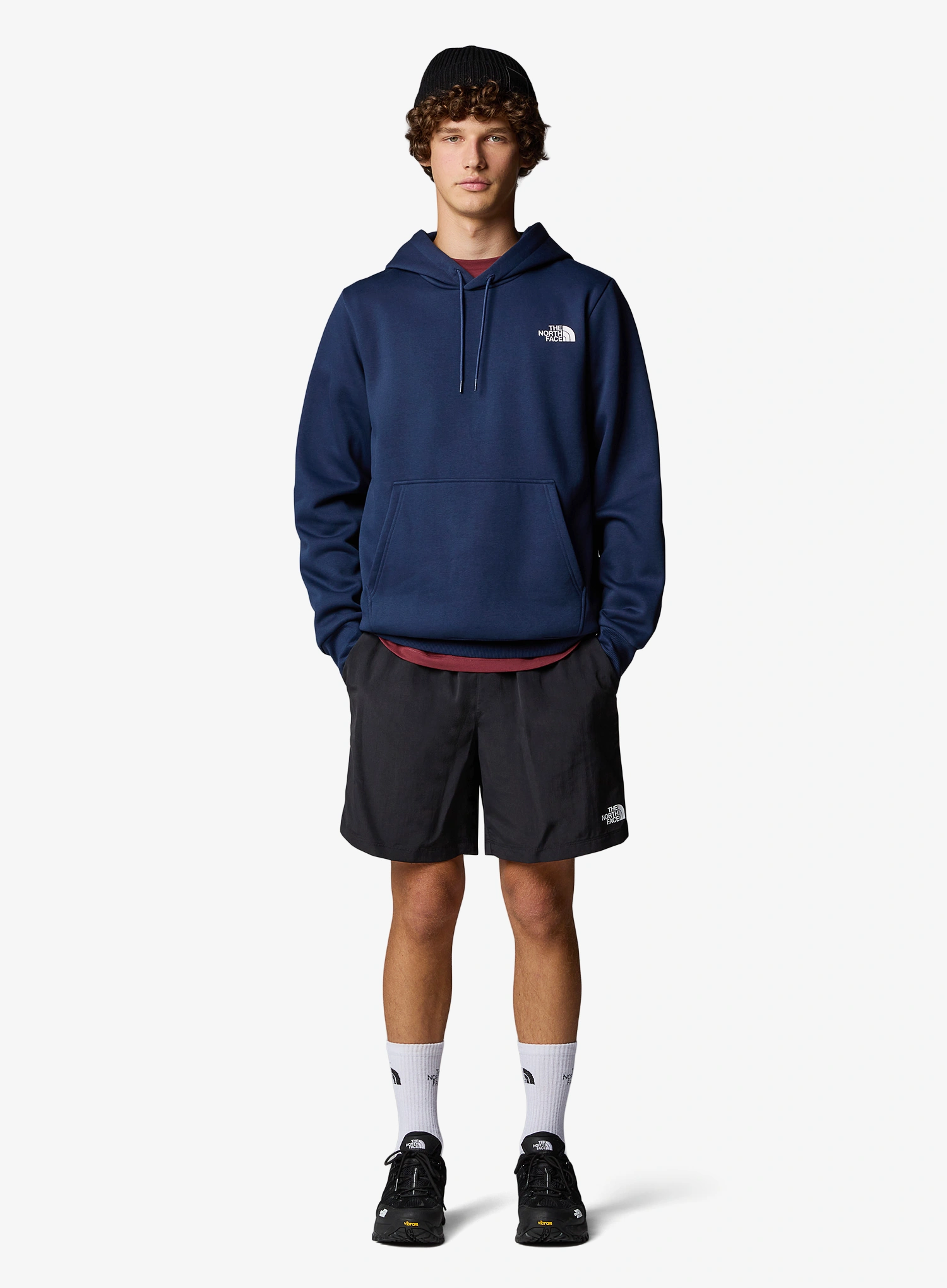 Mikina s kapucí The North Face Simple Dome Hoodie - summit navy