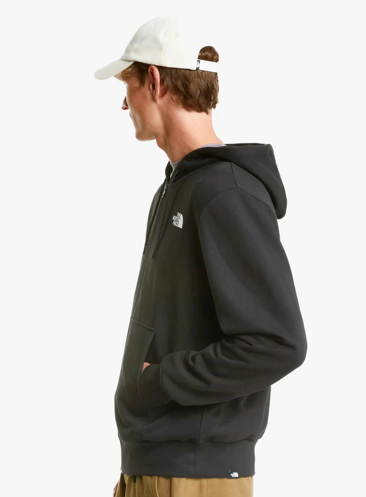 Mikina s kapucí The North Face Simple Dome Light Regular Full Zip Hoodie - tnf black