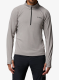 Mikina se zipem Columbia DriVenture Half Zip - ti titanium