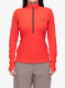 Dámská mikina se zipem Columbia DriVenture Half Zip - poppy red