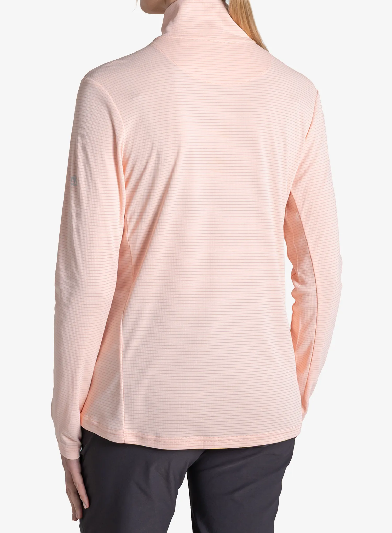 Dámská mikina se zipem Craghoppers NosiLife SolarShield+ Half Zip Top - sherbert