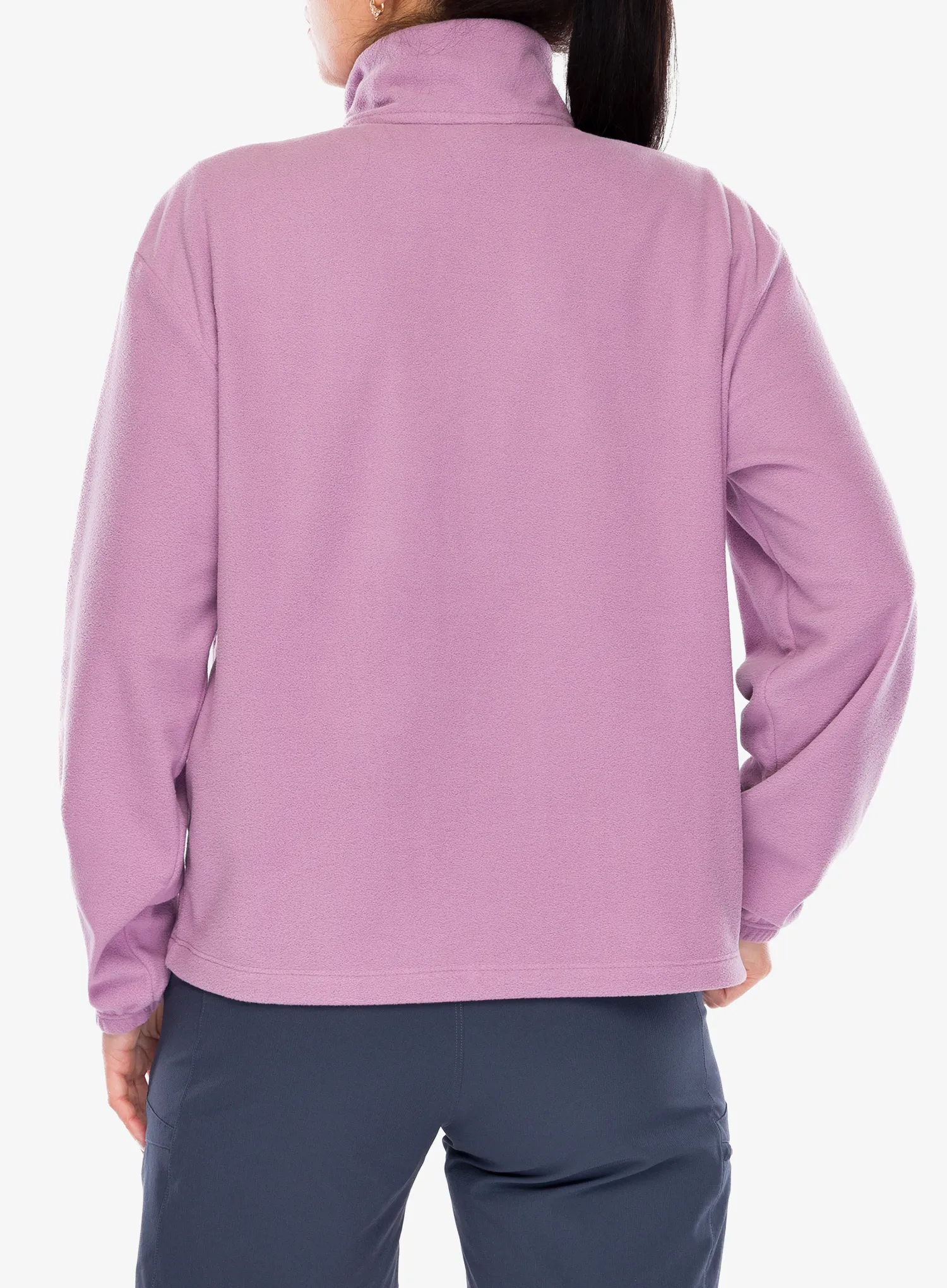 Dámská mikina se zipem Patagonia Micro D 1/2 Zip Fleece P/O - light violet