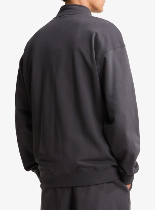 Mikina se zipem The North Face Essential Light Relaxed 1/4 Zip Crew - anthracite grey