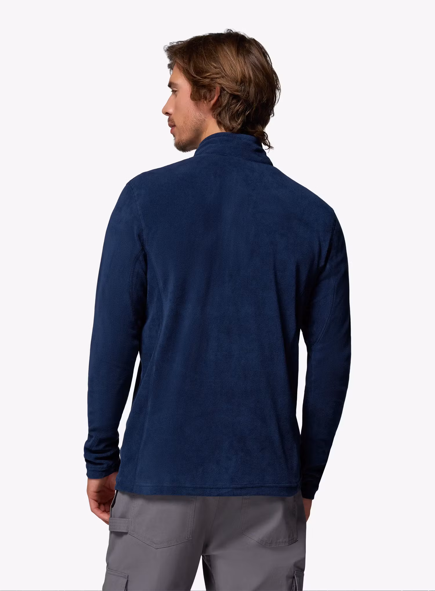 Mikina se zipem Columbia Klamath Range II 1/2 Zip - collegiate navy