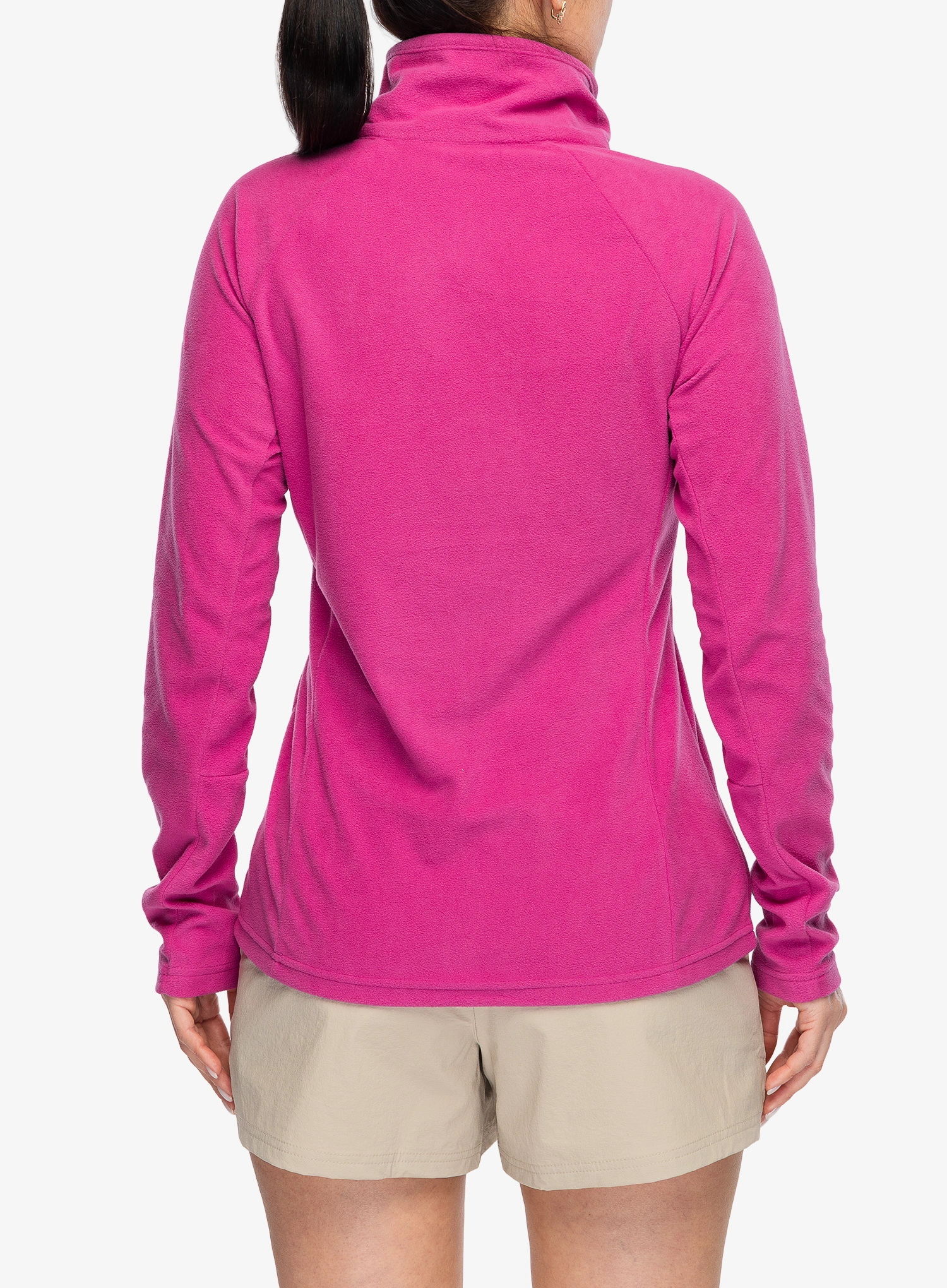 Dámská mikina se zipem Columbia Glacial IV 1/2 Zip - fuchsia