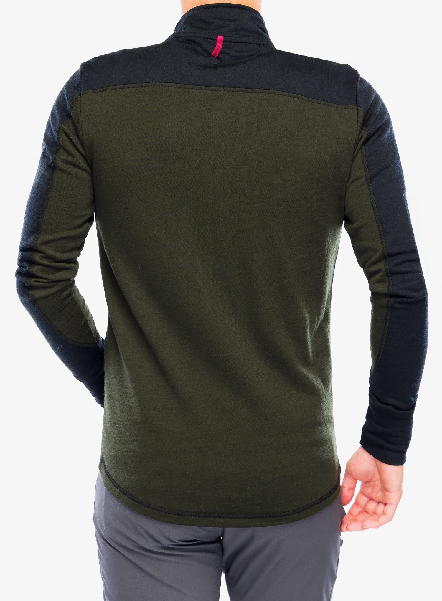 Mikina se zipem Dovre 100% Merino Wool Zip - green