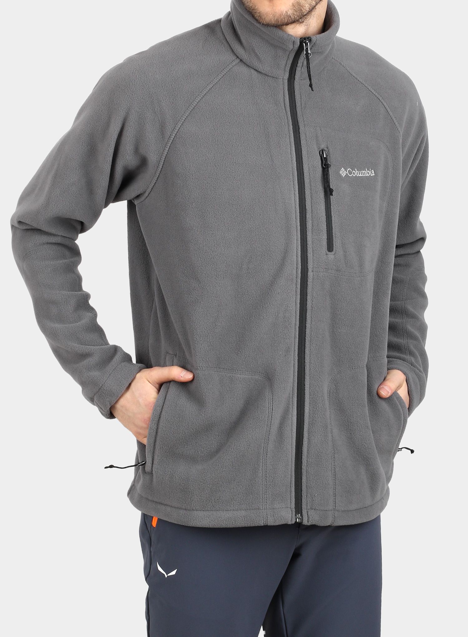 Fleecová bunda Columbia Fast Trek II Full Zip Fleece - grey