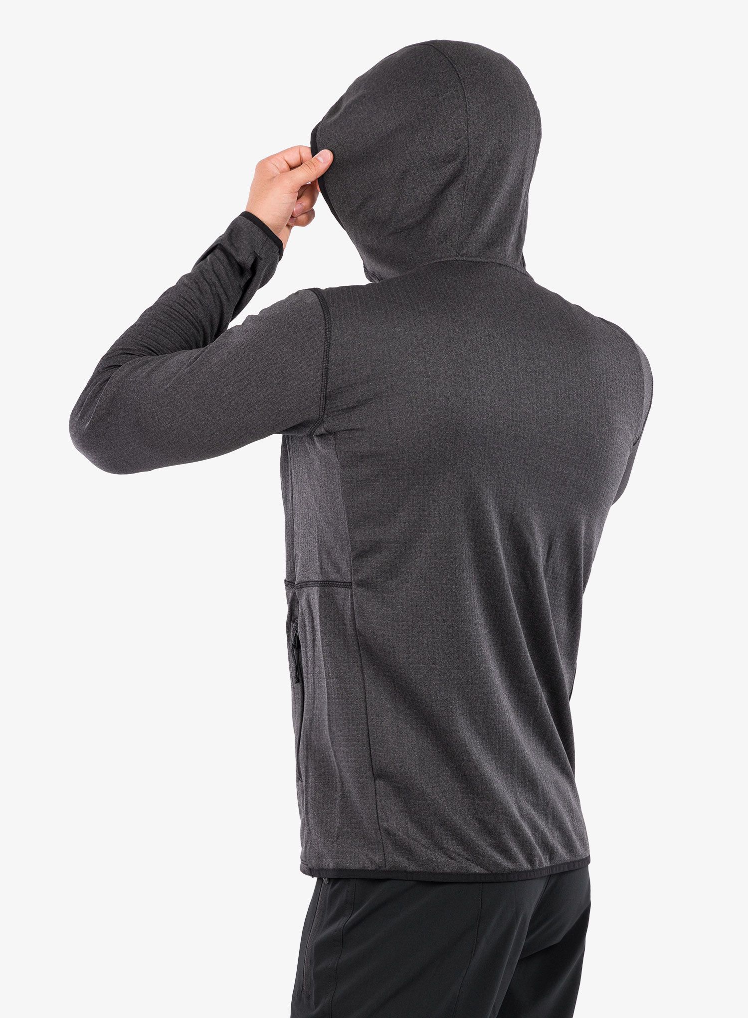 Fleecová mikina Columbia Park View Fleece Full ZIp Hoodie - black heat.